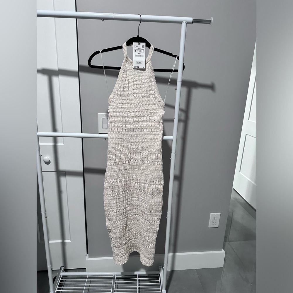 White/ivory Zara Small dress